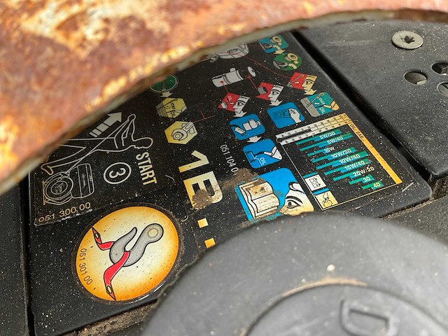 2007 weber cf4/60 trilplaat - afbeelding 10 van  10