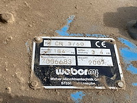 2007 weber cr 3/60 trilplaat - afbeelding 6 van  6