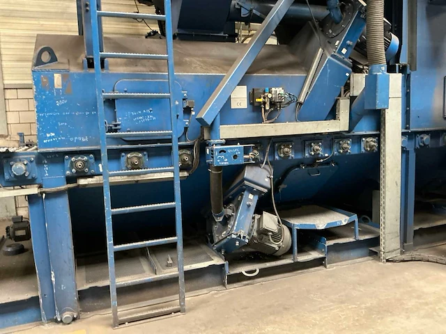 2007 wheelabrator schick lbs 1500 doorloopgaasbandstraalmachine - afbeelding 7 van  20