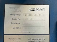 2007 wheelabrator schick lbs 1500 doorloopgaasbandstraalmachine - afbeelding 9 van  20