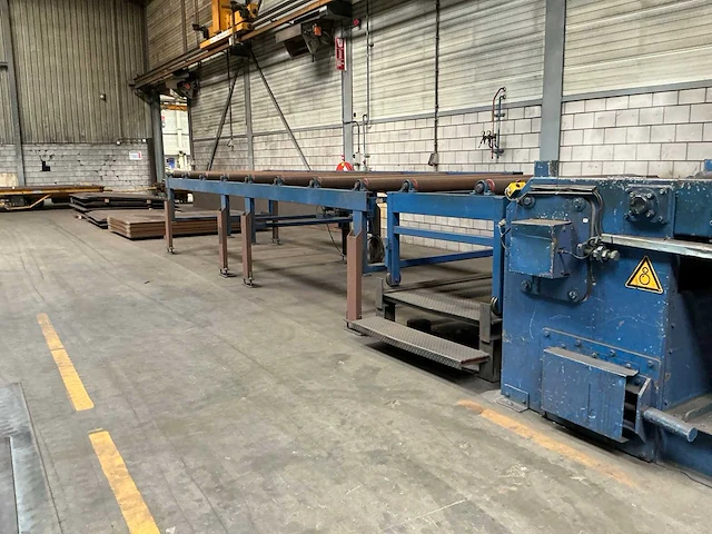 2007 wheelabrator schick lbs 1500 doorloopgaasbandstraalmachine - afbeelding 11 van  20