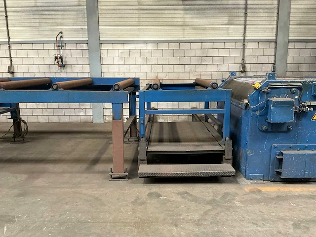 2007 wheelabrator schick lbs 1500 doorloopgaasbandstraalmachine - afbeelding 13 van  20