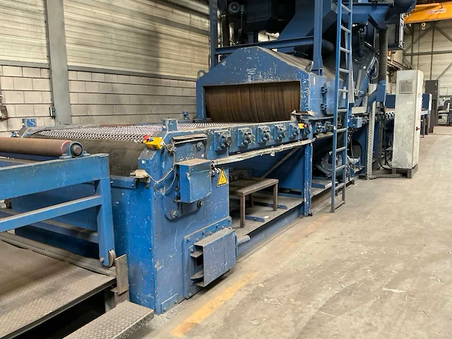 2007 wheelabrator schick lbs 1500 doorloopgaasbandstraalmachine - afbeelding 14 van  20