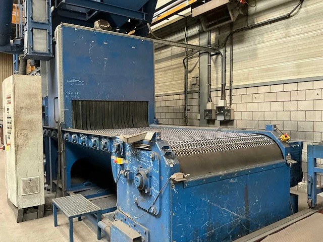2007 wheelabrator schick lbs 1500 doorloopgaasbandstraalmachine - afbeelding 16 van  20