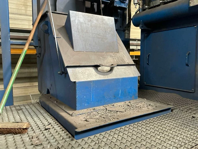 2007 wheelabrator schick lbs 1500 doorloopgaasbandstraalmachine - afbeelding 18 van  20