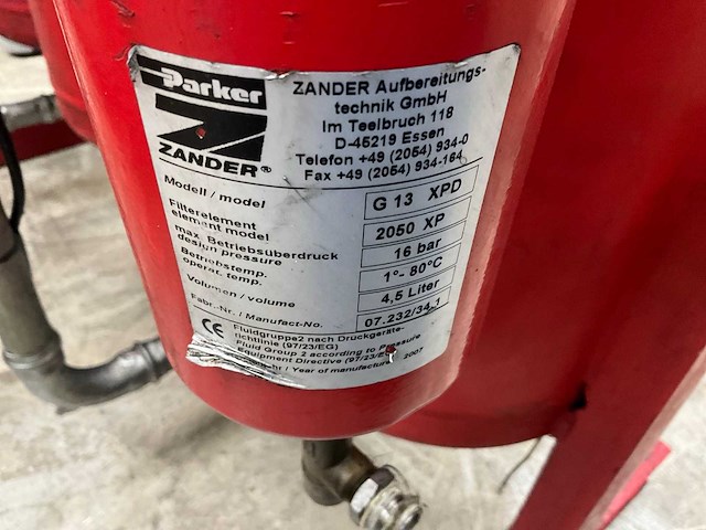 2007 w+z rohrsystem rea-mt 60 adsorptiedroger voor perslucht - afbeelding 9 van  11