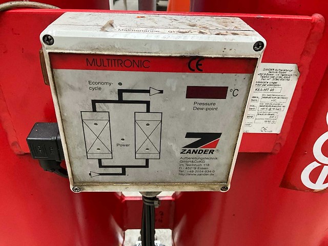 2007 w+z rohrsystem rea-mt 60 adsorptiedroger voor perslucht - afbeelding 10 van  11