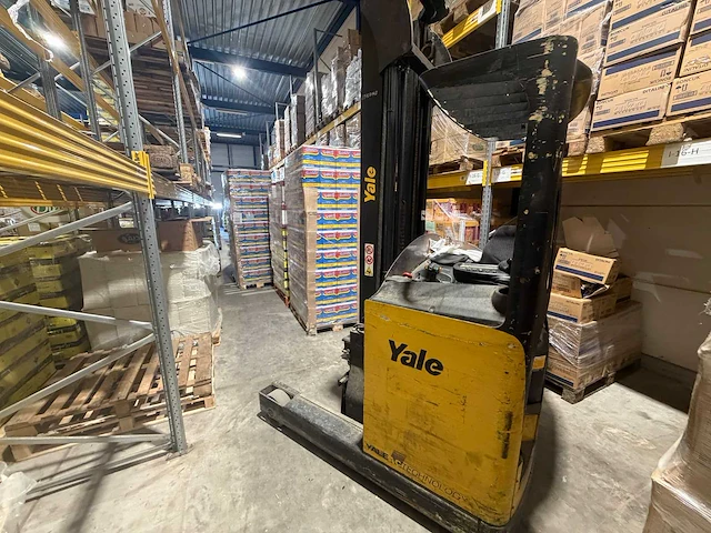 2007 yale mr14 elektrische reachtruck – 1.400 kg - afbeelding 1 van  9