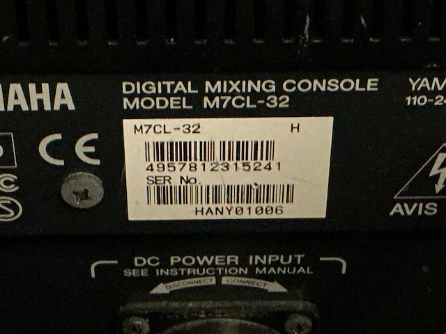 2007 yamaha m7cl-32 digitale mengtafel - afbeelding 2 van  13