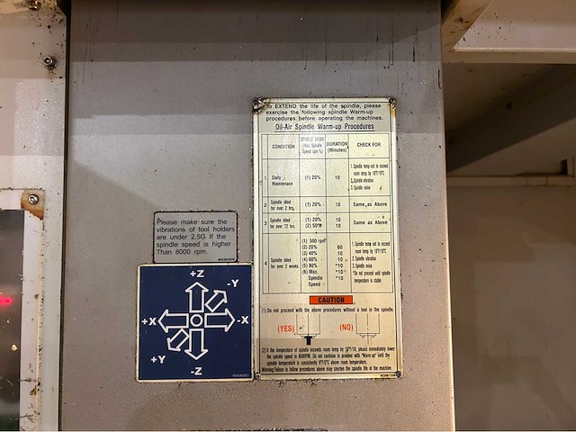 2007 ycm nsv 102a cnc universeel machinecentrum - afbeelding 3 van  21