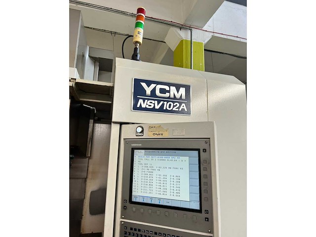 2007 ycm nsv 102a cnc universeel machinecentrum - afbeelding 13 van  21