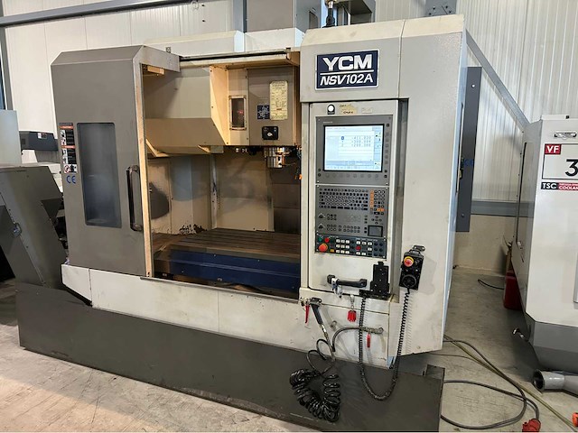 2007 ycm nsv 102a cnc universeel machinecentrum - afbeelding 15 van  21