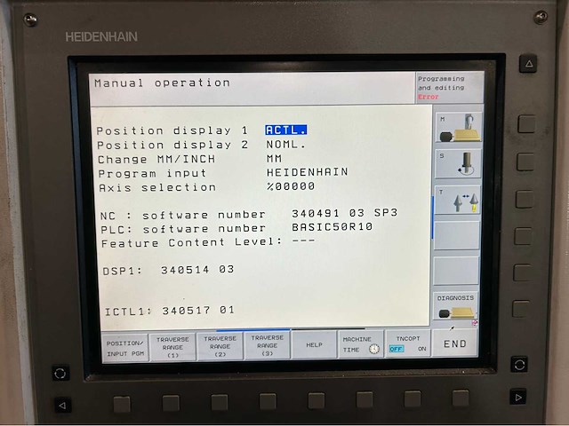 2007 ycm nsv 102a cnc universeel machinecentrum - afbeelding 18 van  21