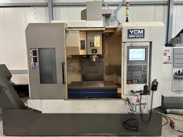 2007 ycm nsv 102a cnc universeel machinecentrum - afbeelding 10 van  19