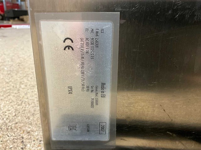 2007 zanussi ls6eah vaatwasser - afbeelding 7 van  7