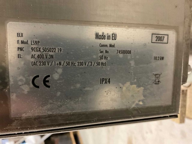 2007 zanussi ls9p doorschuif-vaatwasser - afbeelding 9 van  9