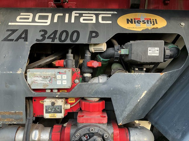 2008 - agrifac - za 3400 39m 4x4 - zelfrijdende veldspuit - afbeelding 6 van  22