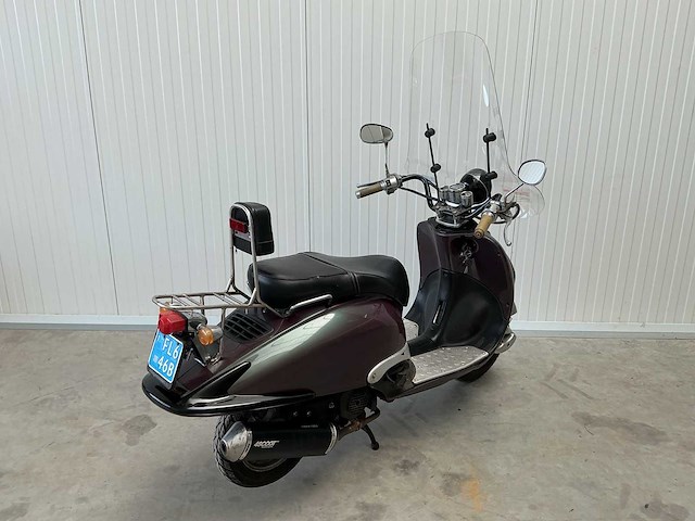 2008 - benzhou yiying snorscooter sixties / retro scooter - afbeelding 5 van  10