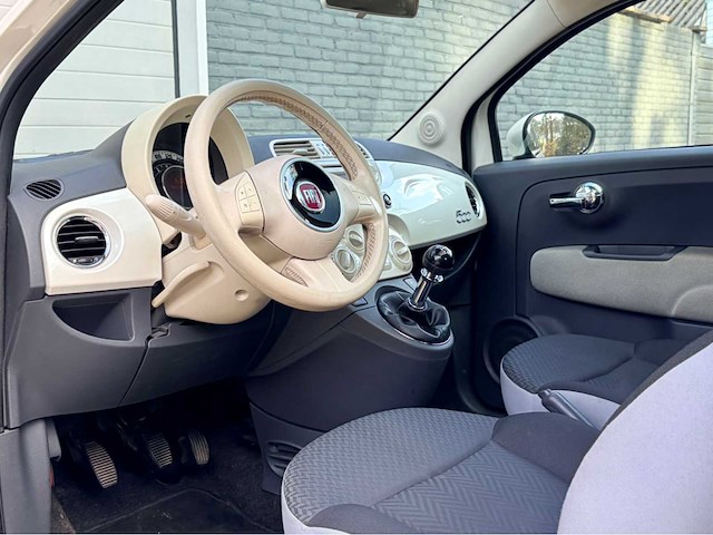 2008 - fiat - 500 1.2 naked - personenauto - afbeelding 16 van  17