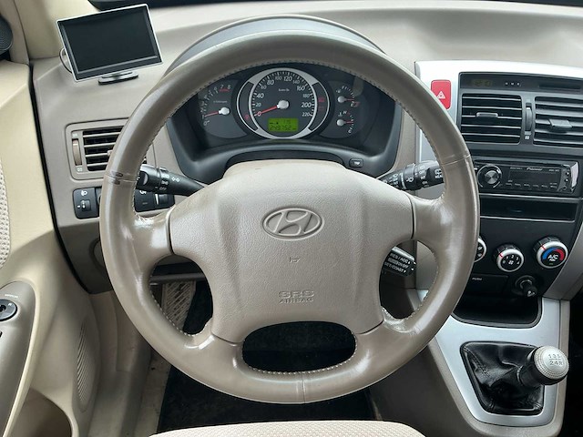 2008 - hyundai - tucson - 2.0i dynamic - personenauto - afbeelding 11 van  11