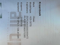 2008 - iveco daily klaas - k25-30ts - construction crane - afbeelding 15 van  15