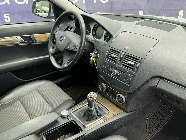 2008 - mercedes-benz - c-klasse estate - 200 cdi bns cl.eleg. - personenauto - afbeelding 10 van  12
