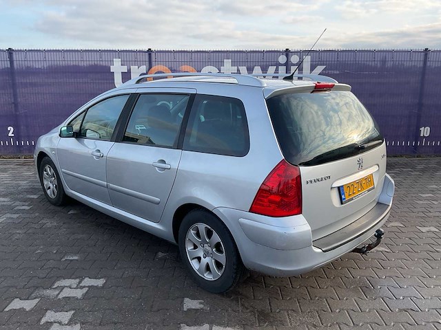 2008 - peugeot - 307 sw - 1.6-16v premium - personenauto - afbeelding 7 van  13