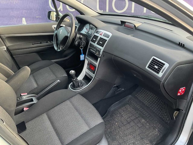 2008 - peugeot - 307 sw - 1.6-16v premium - personenauto - afbeelding 9 van  13