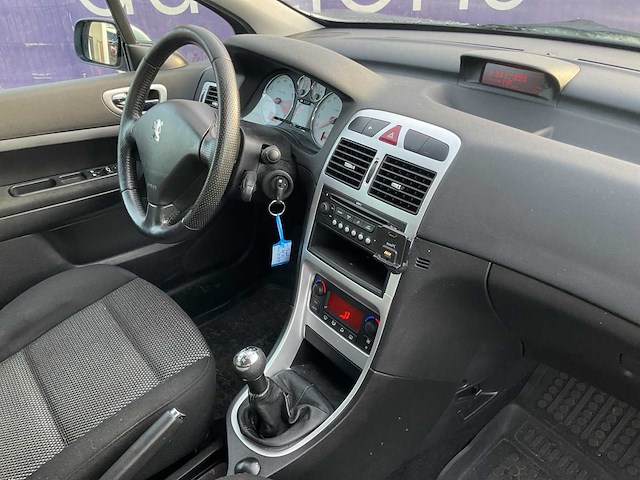 2008 - peugeot - 307 sw - 1.6-16v premium - personenauto - afbeelding 11 van  13