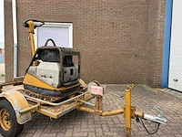 2008 - wacker - dpu 6055 6t met aanhanger - plate compactor - afbeelding 9 van  12