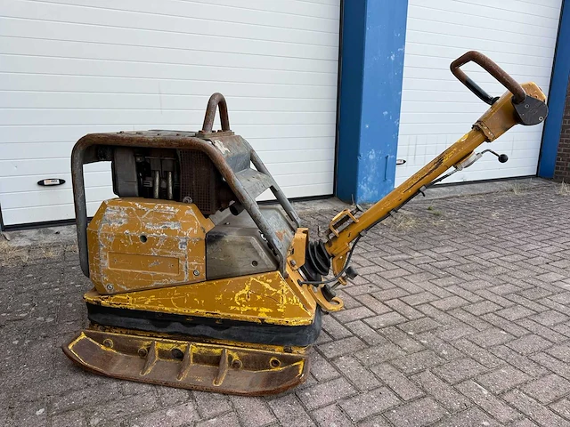 2008 - wacker - dpu 6055 6t met aanhanger - plate compactor - afbeelding 3 van  9