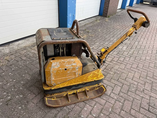 2008 - wacker - dpu 6055 6t met aanhanger - plate compactor - afbeelding 4 van  9