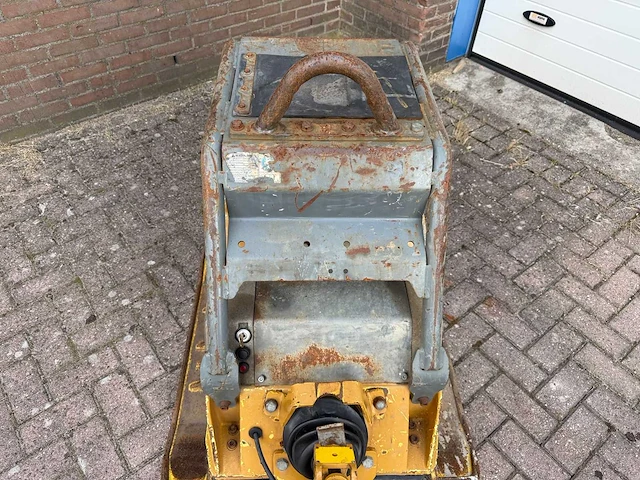 2008 - wacker - dpu 6055 6t met aanhanger - plate compactor - afbeelding 5 van  9