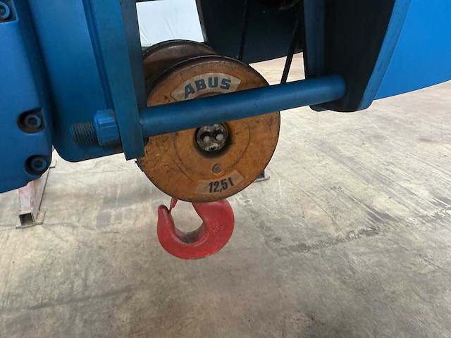 2008 abus 12.500 kg x 5,74 m bovenloopkraan - afbeelding 2 van  13