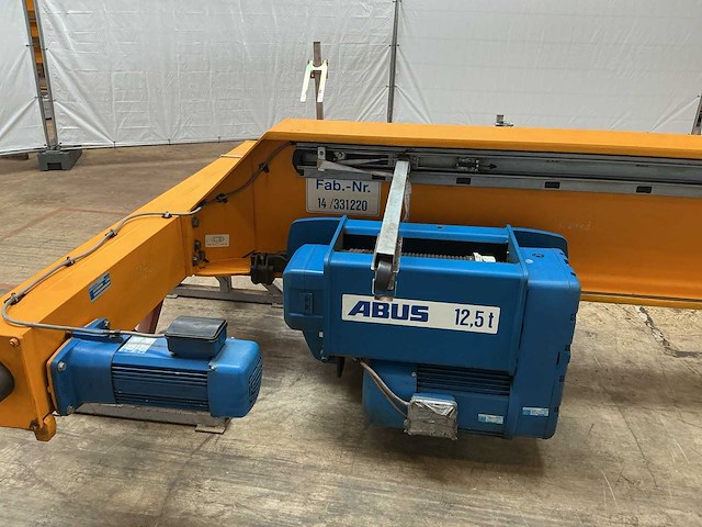 2008 abus 12.500 kg x 5,74 m bovenloopkraan - afbeelding 7 van  13