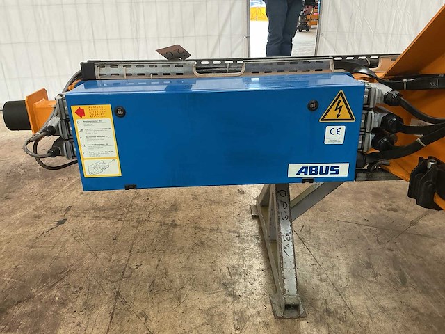 2008 abus 12.500 kg x 5,74 m bovenloopkraan - afbeelding 11 van  13