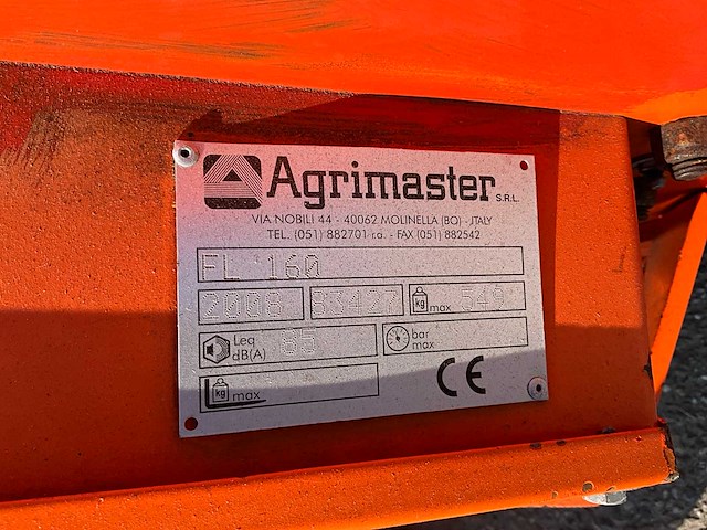 2008 agrimaster fl160 klepelmaaier - afbeelding 6 van  6