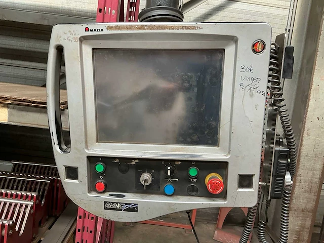 2008 amada hfp nt 400-4l cnc-kantbank - afbeelding 2 van  15