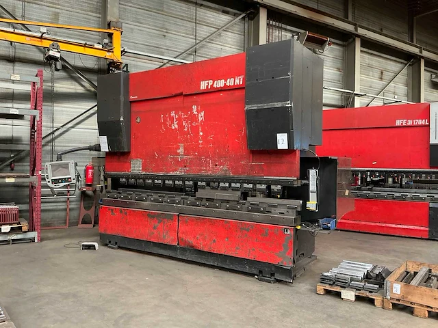 2008 amada hfp nt 400-4l cnc-kantbank - afbeelding 1 van  15