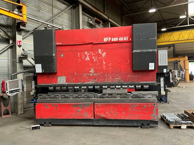 2008 amada hfp nt 400-4l cnc-kantbank - afbeelding 8 van  15