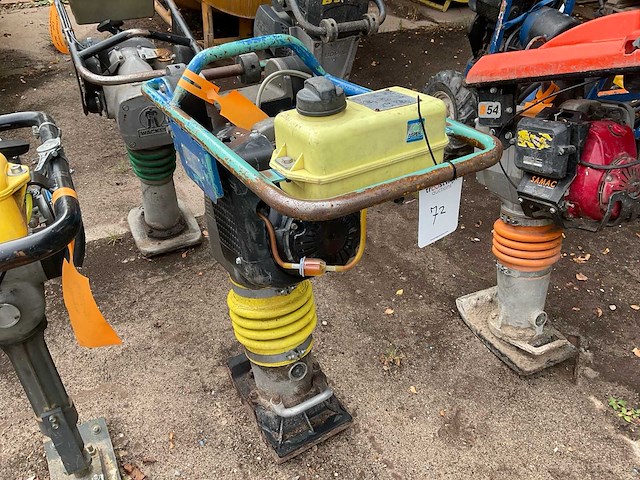 2008 ammann avs 68-4 trilstamper - afbeelding 2 van  5