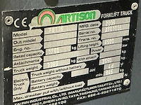 2008 artison fbt18 vorkheftruck - afbeelding 10 van  18