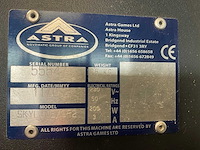2008 astra sizzling hot skyline/cf2 speelautomaat - afbeelding 9 van  9