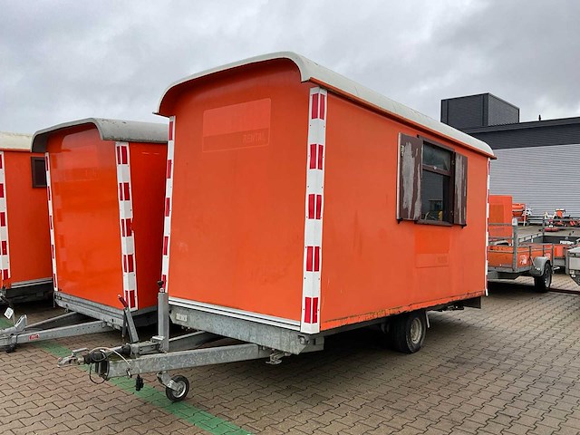 2008 atec / brouwer sm400l schaft aanhangwagen - afbeelding 1 van  15