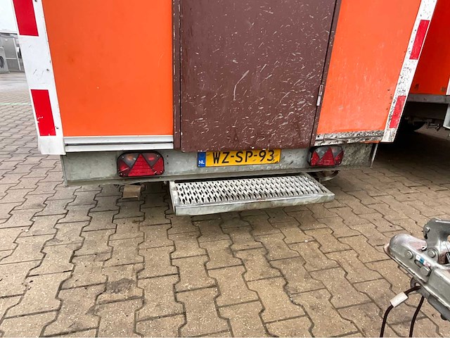 2008 atec / brouwer sm400l schaft aanhangwagen - afbeelding 13 van  15