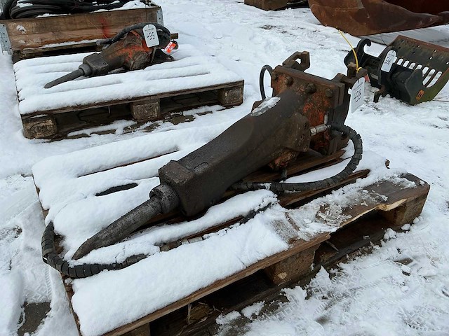 2008 atlas copco / epiroc sb 152 hydraulische sloophamer - afbeelding 1 van  8