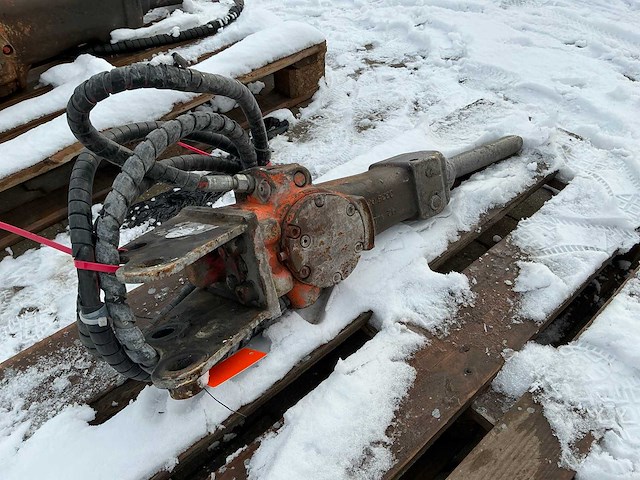2008 atlas copco sb 52 hydraulische sloophamer - afbeelding 3 van  7
