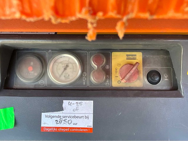 2008 atlas copco xas57dd pe euro box compressor aanhangwagen - afbeelding 4 van  20