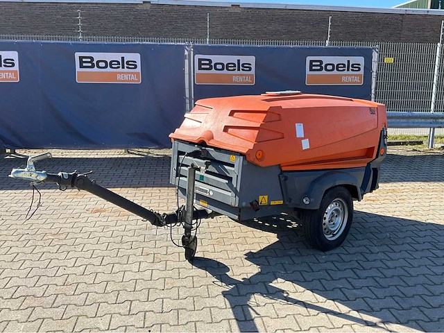 2008 atlas copco xas57dd pe euro box compressor aanhangwagen - afbeelding 1 van  20