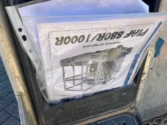 2008 atn piaf 1000r hoogwerker - afbeelding 4 van  13